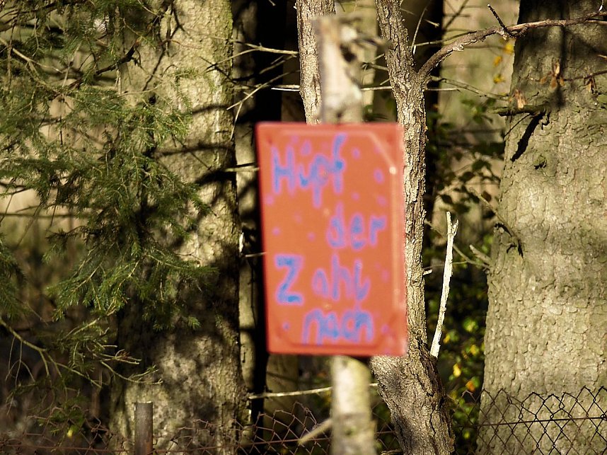 Zum Besuch im Hufhaus