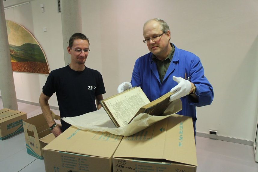 Die Himmelgartenbibliothek kehrt zur&uuml;ck