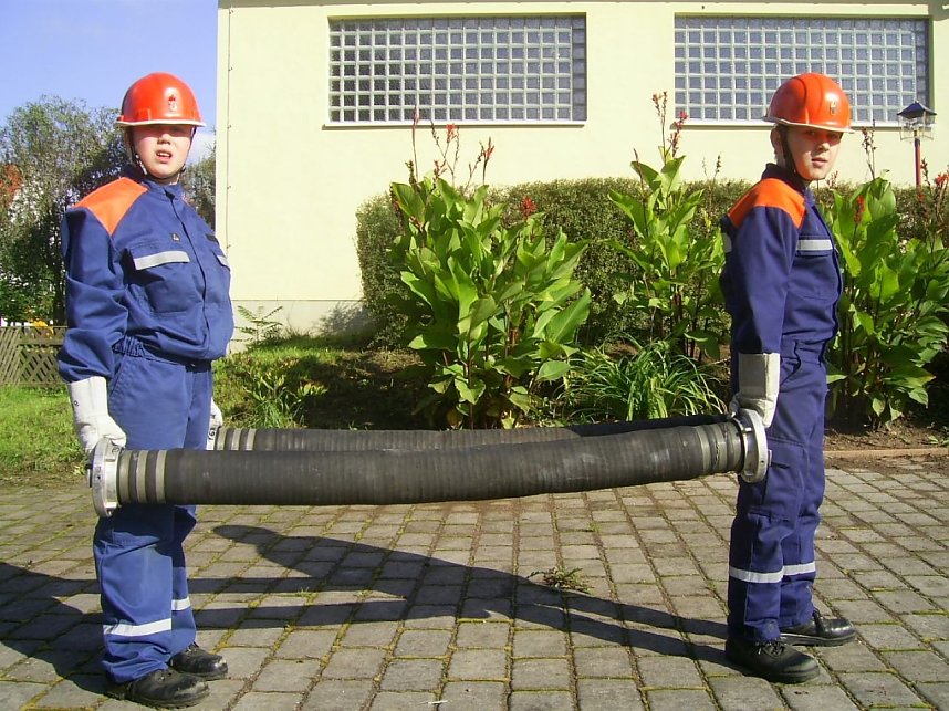 Die Jugendfeuer Auleben und Heringen stellte sich den Pr&uuml;fungen