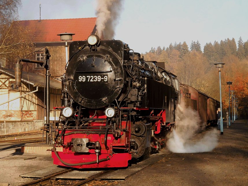 Mit der HSB im Selketal