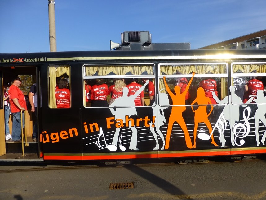 Die "Rote Wand" unterwegs