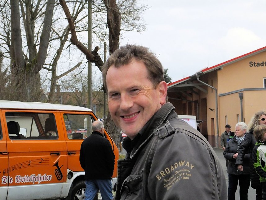 Taufe am Ellricher Bahnhof