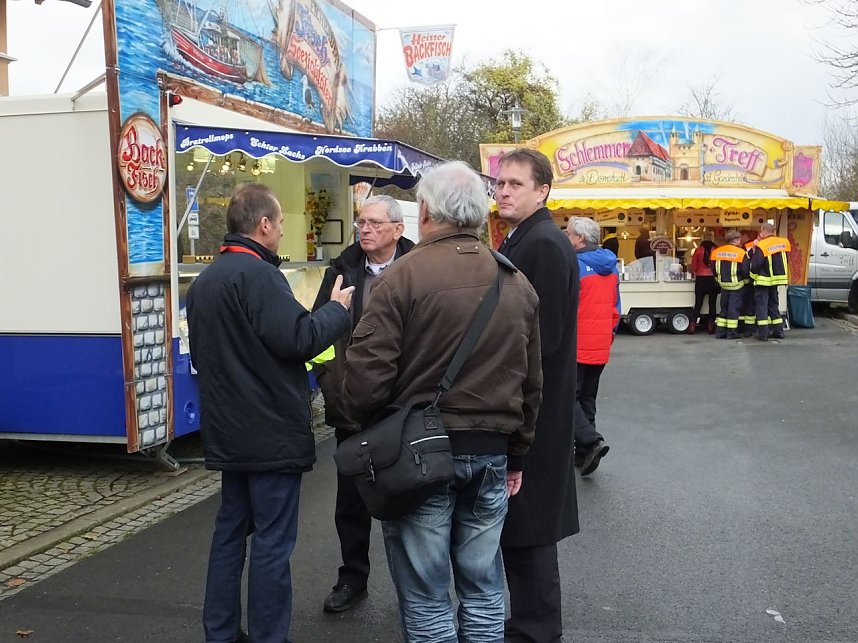 Taufe am Ellricher Bahnhof