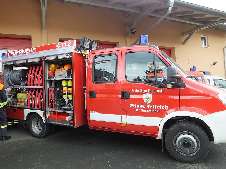 Taufe am Ellricher Bahnhof