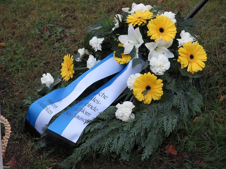 An die Pogromnacht vor 76 Jahren erinnert