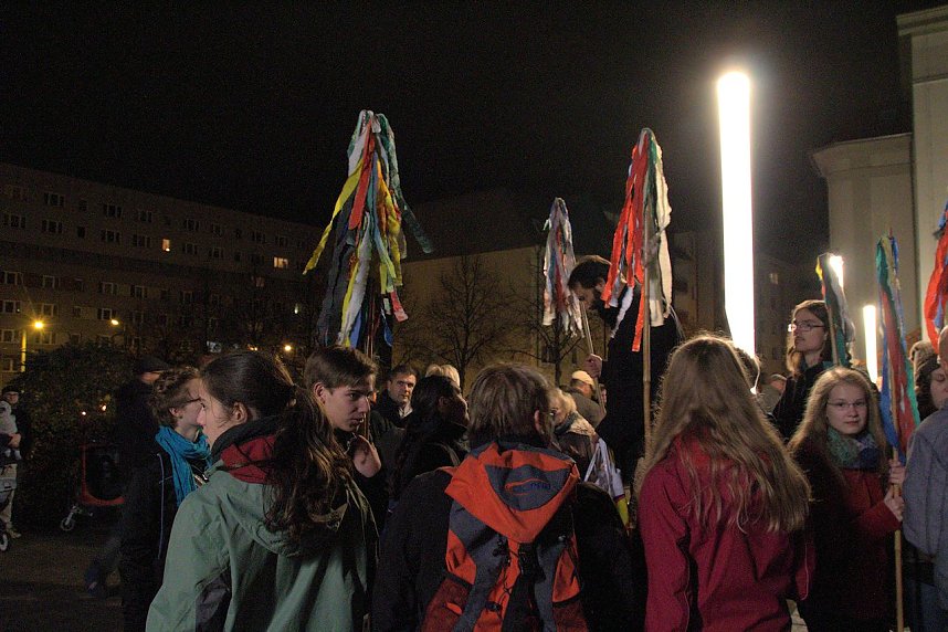 Das Martinsfest 2014 auf dem Theaterplatz