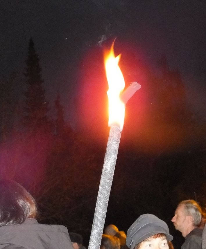 Das Martinsfest 2014 auf dem Theaterplatz