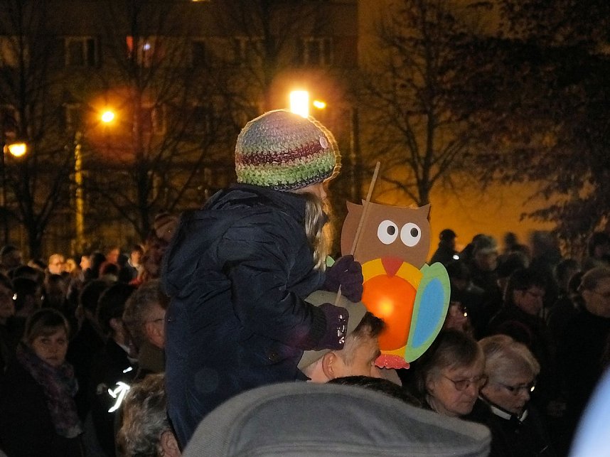 Das Martinsfest 2014 auf dem Theaterplatz