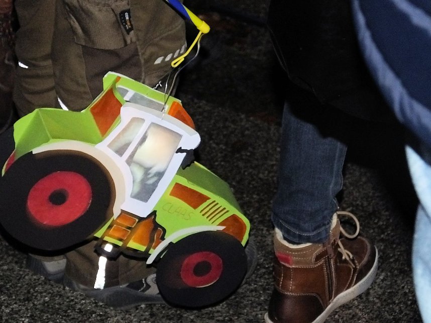 Das Martinsfest 2014 auf dem Theaterplatz