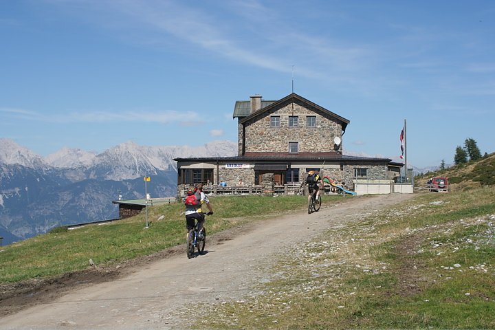 Kurz vorm Gipfel des Patscher Kofel (2246m)