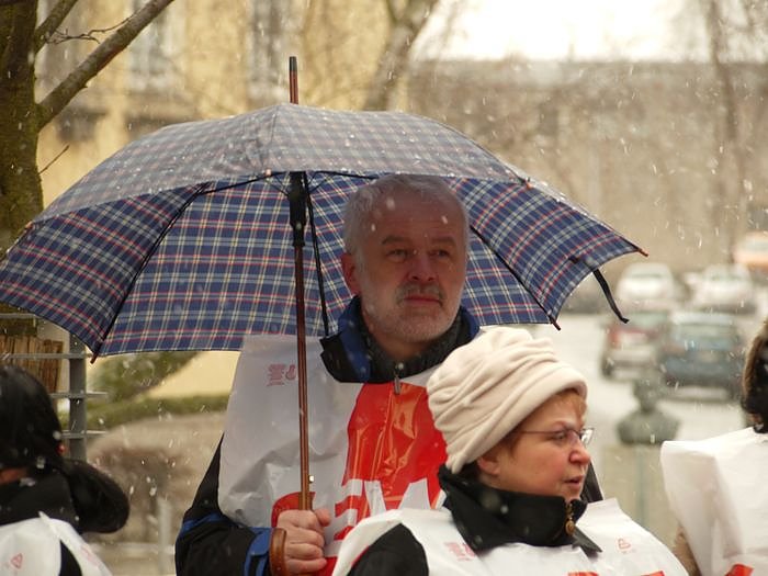 Warnstreik in Nordhausen