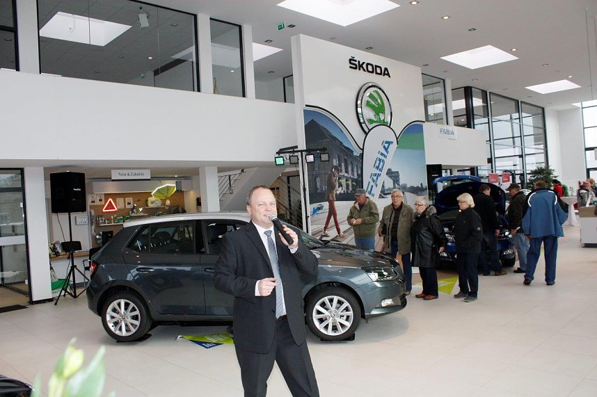 Premiere f&uuml;r den neuen Fabia in Nordhausen