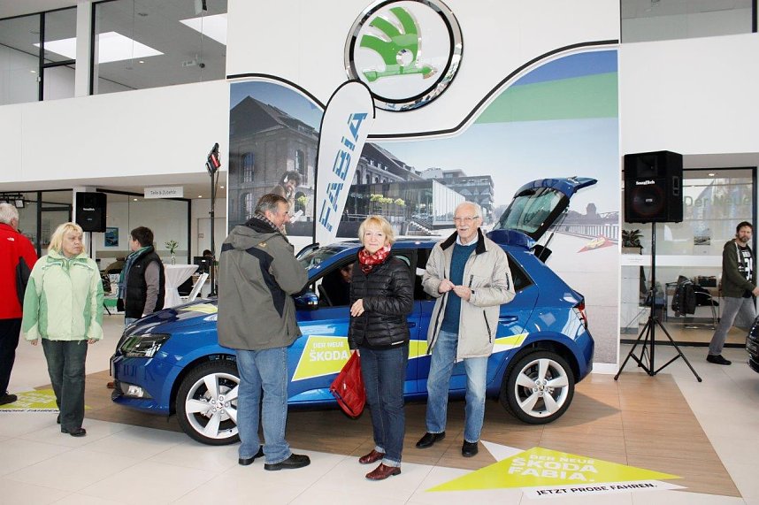 Premiere f&uuml;r den neuen Fabia in Nordhausen