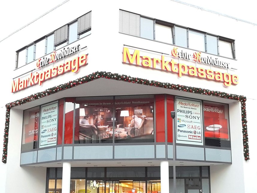 Weihnachten 2014: Echte Nordh&auml;user Marktpassage