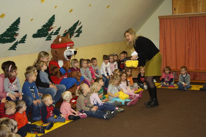 Freude bei den kleinen Wipperspatzen in Wipperdorf