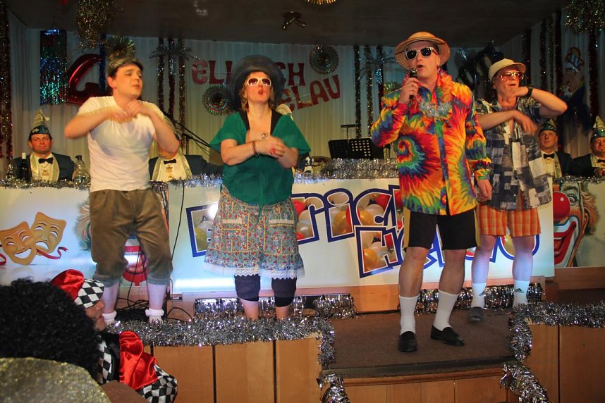 Volles Programm beim Ellricher Karneval