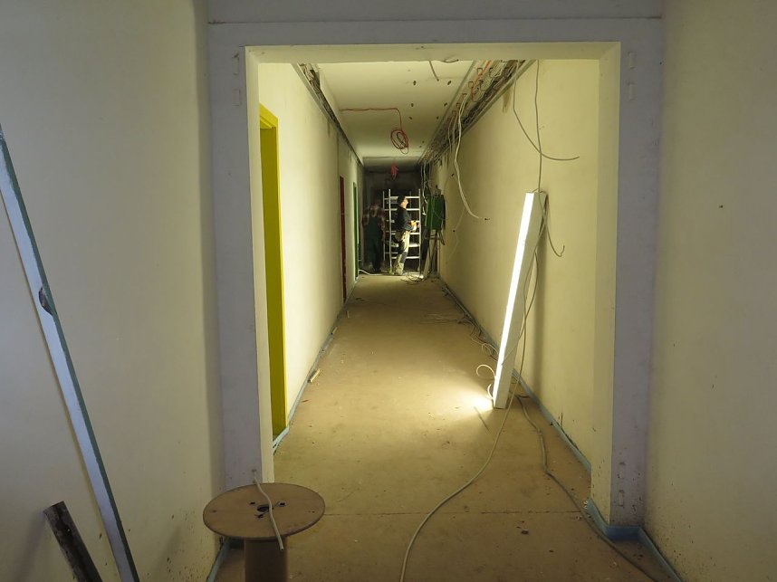 Baustelle &Ouml;kumenischer Kindergarten in Nordhausen