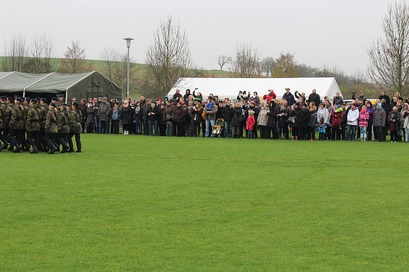 Neuer Lehrgang in Oberspier vereidigt