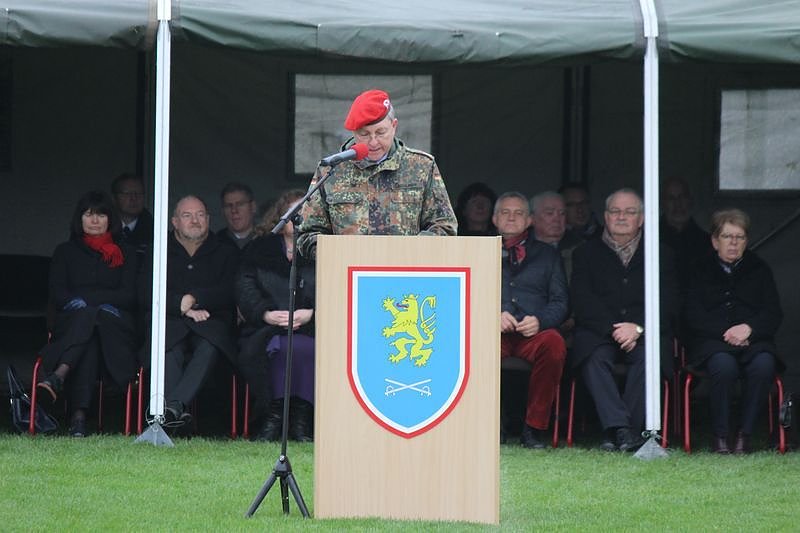 Neuer Lehrgang in Oberspier vereidigt
