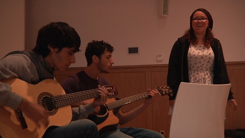 Mit Musik die Welt verbessern - eine interkulturelle Gruppe israelischer Jugendlicher besucht dieser Tage wieder Nordhausen