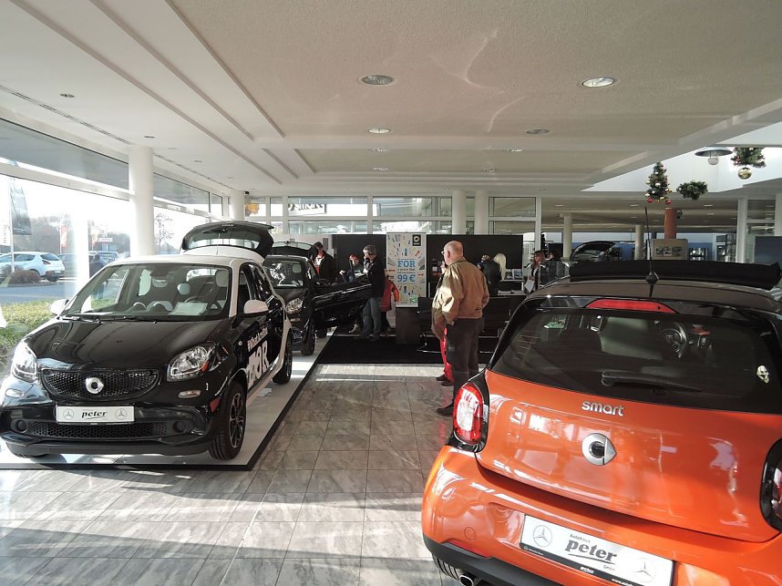 Smart gekommen, stark begeistert