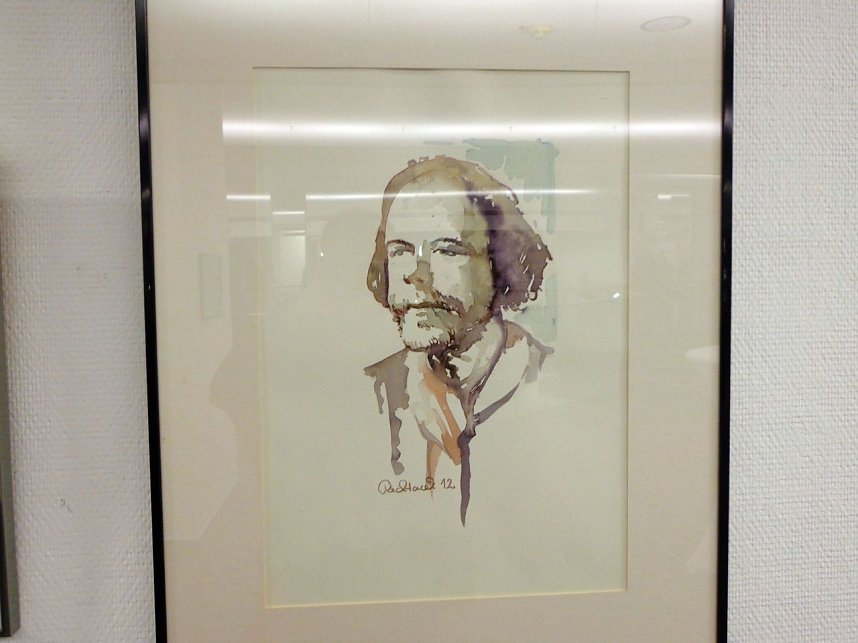 Vernissage zur Ausstellung von J&uuml;rgen Rennebach in der Kreissparkasse Nordhausen war gut besucht