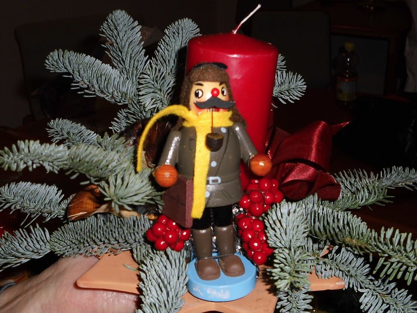 Weihnachtsbasteln mit den "Flinken Nadeln" in Ilfeld