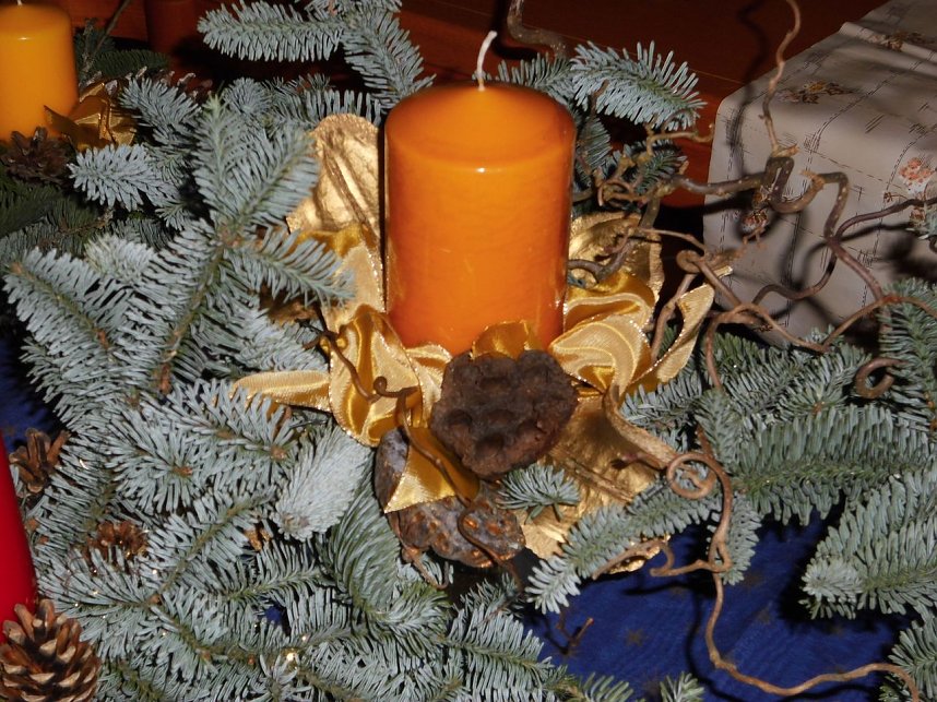 Weihnachtsbasteln mit den "Flinken Nadeln" in Ilfeld