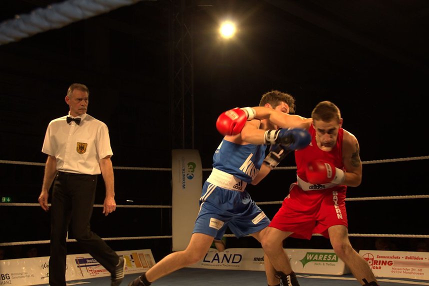 Nordhausen: NSV-Boxer sind klare Sieger gegen Straubing in der Ballspielhalle