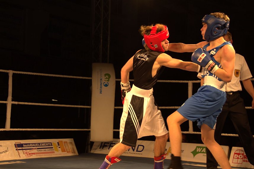 Nordhausen: NSV-Boxer sind klare Sieger gegen Straubing in der Ballspielhalle