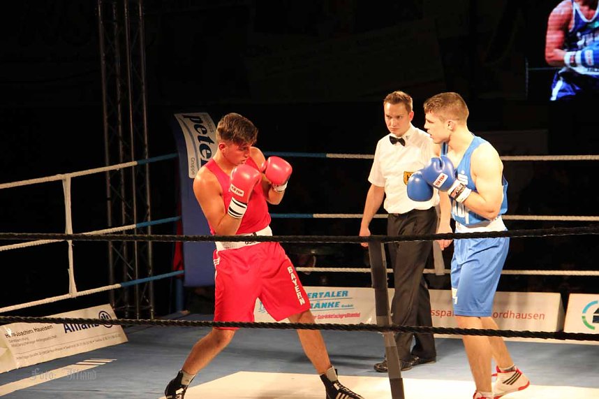 Boxnacht mit einem klaren Sie f&uuml;r den Nordh&auml;user Sportverein