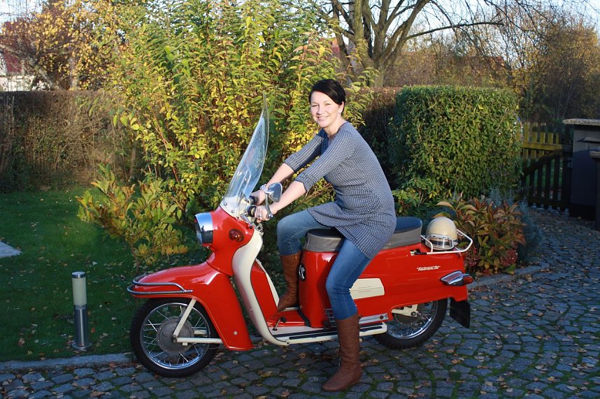 Motorroller aus sozialistischen Staaten rollten auch in der DDR