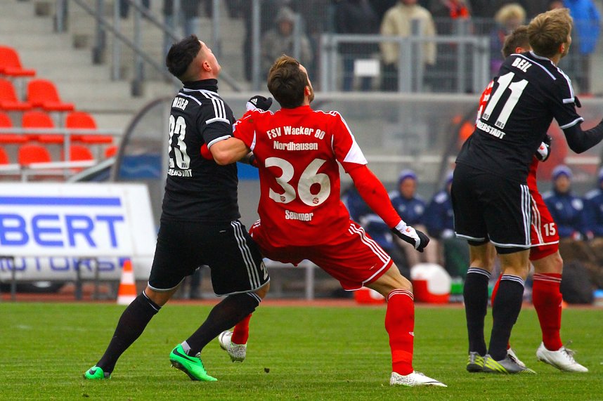 Wacker Nordhausen trennt sich 1:1-Unentschieden von Halberstadt