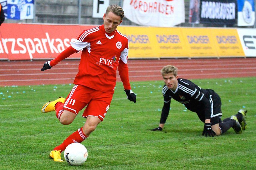 Wacker Nordhausen trennt sich 1:1-Unentschieden von Halberstadt