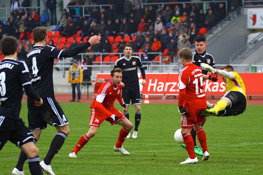 Wacker Nordhausen trennt sich 1:1-Unentschieden von Halberstadt