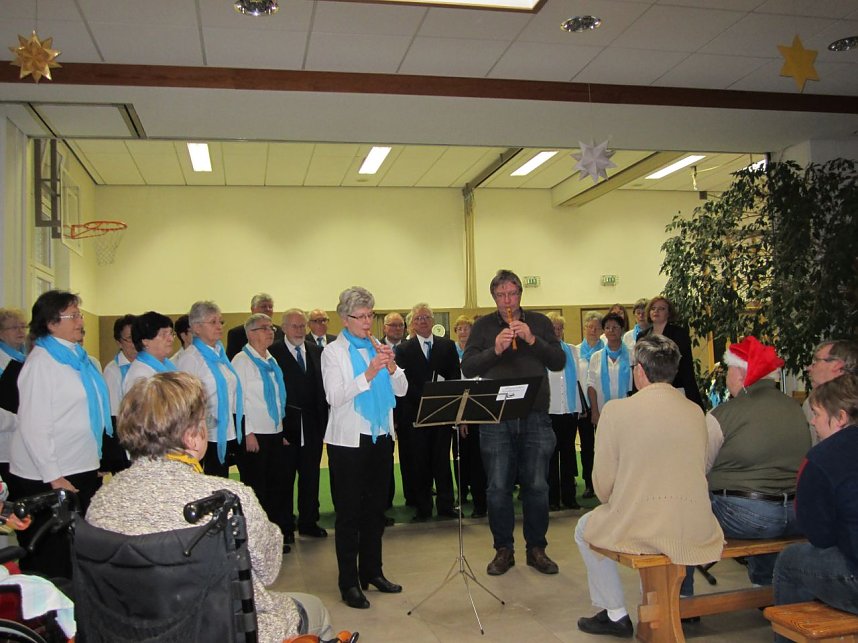 Konzertchor Nordhausen trat bei Nordth&uuml;ringer Lebenshilfe auf