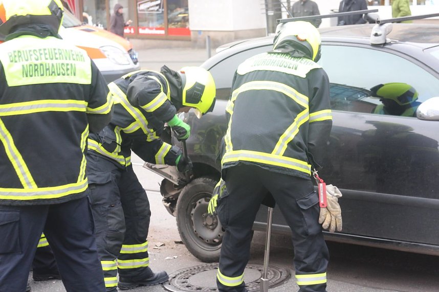 Unfall auf der Rautenstra&szlig;e