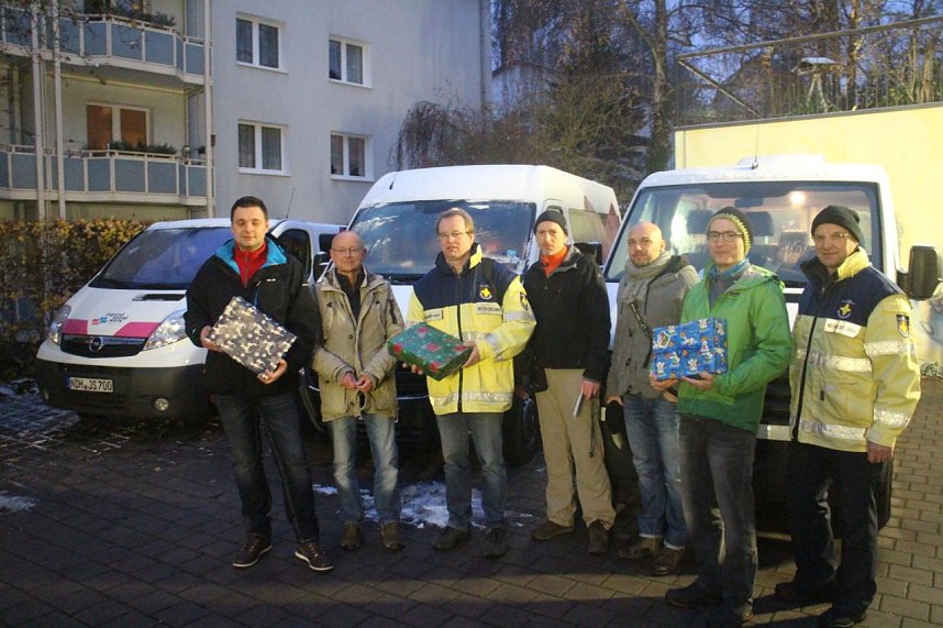 In den Morgenstunden machte sich der Diakonietransport in Richtung Rum&auml;nien auf den Weg