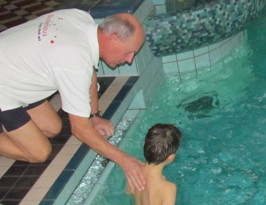 500. Kinderschwimmkurs im Badehaus Nordhausen