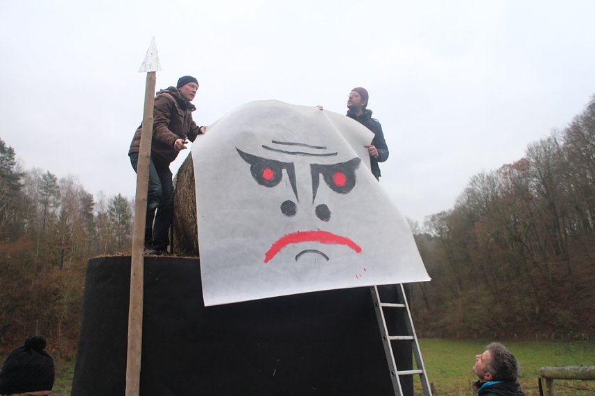 Kein neuer Gipsabbau im S&uuml;dharz - in R&uuml;digsdorf wird wieder protestiert