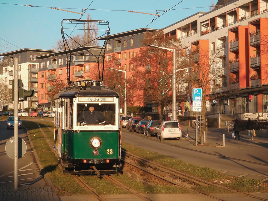 Die "23" unterwegs in Nordhausen