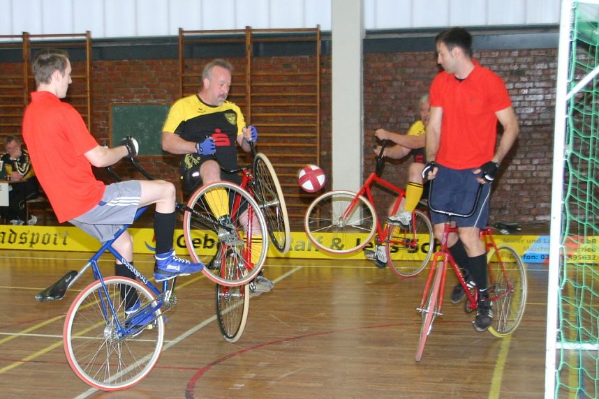 Die Ilfelder Radballer sind nun auch in der Verbandsliga Spitze