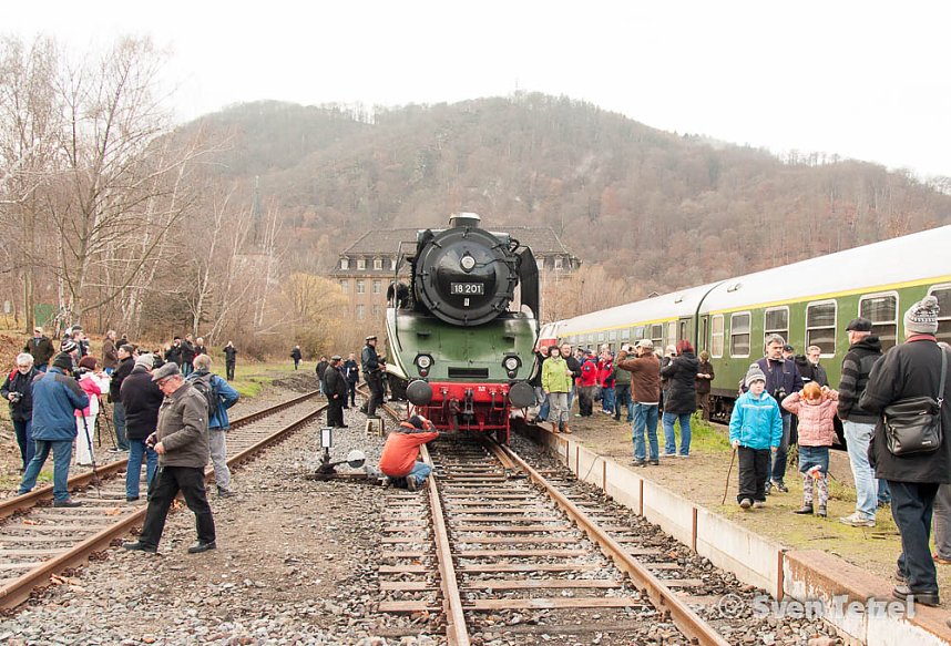 Die 18201 auf Harzrundfahrt