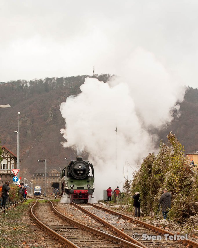 Die 18201 auf Harzrundfahrt