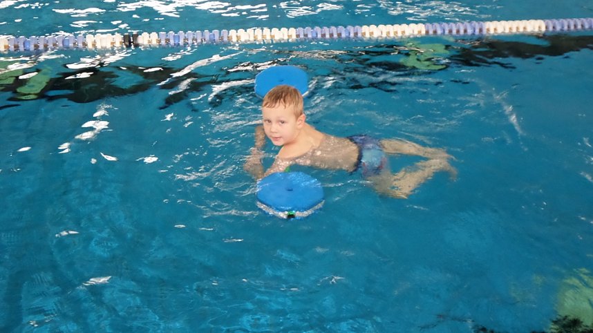 Schwimmkurs im Badehaus - 7. Stunde