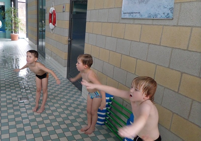 Schwimmkurs im Badehaus - 7. Stunde