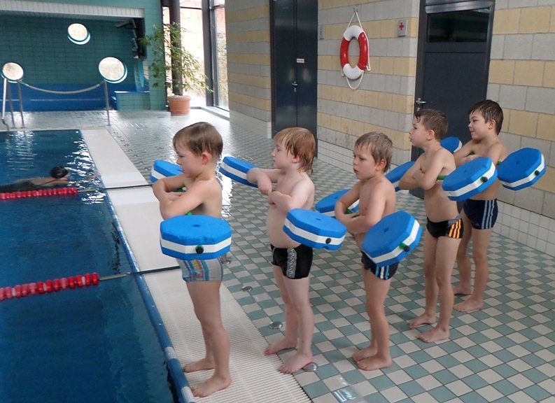 Schwimmkurs im Badehaus - 7. Stunde