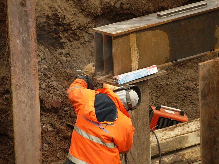 Szenen einer Baustelle