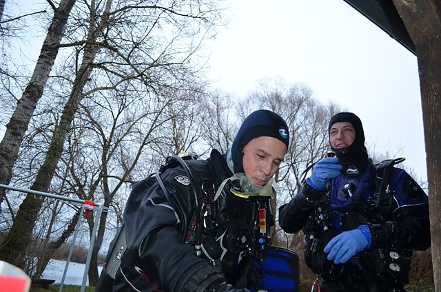 Vor Weihnachten in Nordhausen abgetaucht