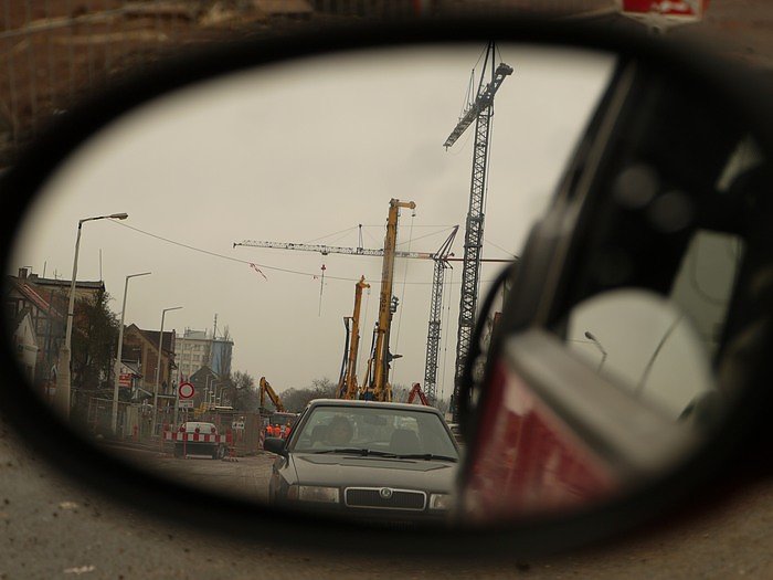 Szenen einer Baustelle